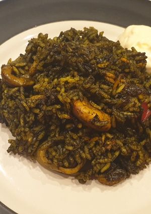 Una foto de Arroz negro