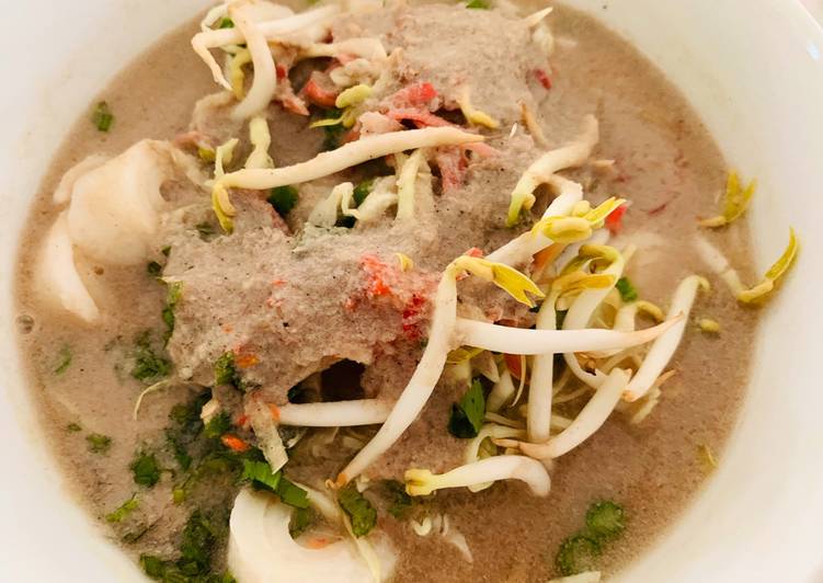 Step-by-Step Guide to Prepare Any-night-of-the-week Laksam Kelantan(Malaysia)