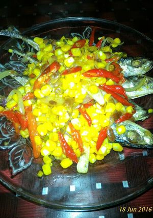 Foto resep Tumis pindang tauco jagung manis