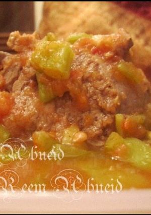 صورة لوصفة فاصوليا عيشة خانوم (الفاصوليا العريضة)