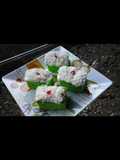 Cake Pandan Potong (Oven)