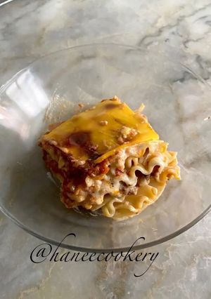A picture of Lasagna ❦.