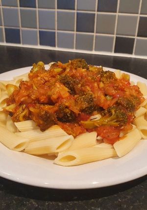 O poză a rețetei Penne cu broccoli | Rețetă de post.