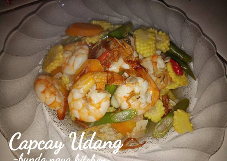 Capcay Udang tumis 🍤