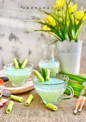 Foto resep Puding Melon Tinkerbell