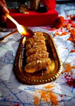 চিঁড়ের চমচম (chirer cham cham recipe in Bengali) রেসিপির প্রধান ছবি