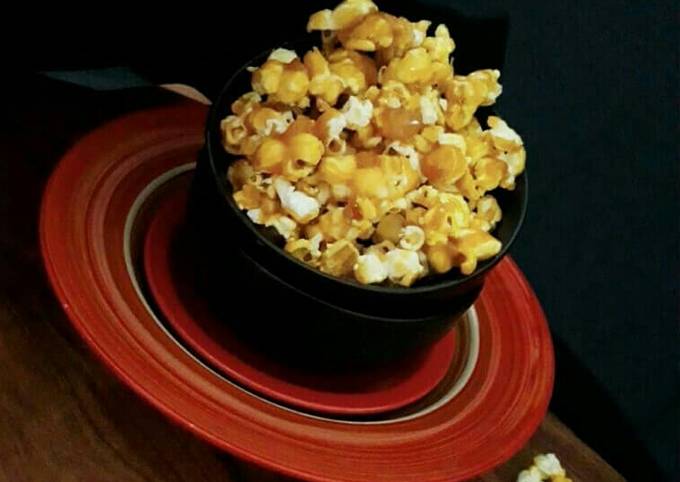 Simple Way to Prepare Super Quick Homemade Caramel Popcorn