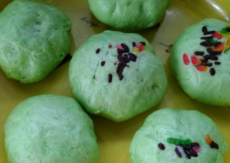 Resep Bakpao unti kelapa Anti Gagal