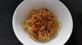Hình ảnh món Buổi sáng Mì spaghetti hải sản sốt nấm