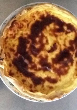 Une photo de Flan aux zestes d agrumes