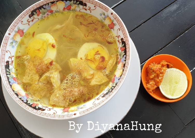 Cara Gampang Menyiapkan Soto Ayam, Bisa Manjain Lidah