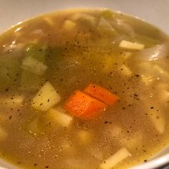 Winter Warmer Leek and Potato Soup A picture of Winter Warmer Leek and Potato Soup.