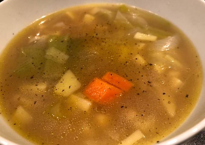 Winter Warmer Leek and Potato Soup