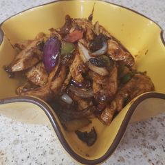 A picture of A Chinese Chicken Stir fry.