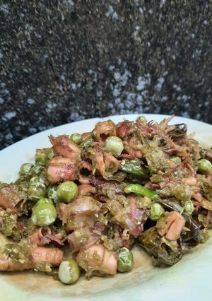 Foto resep Cumi kering sambal ijo