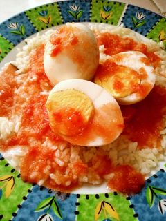 Una foto de Huevos duros