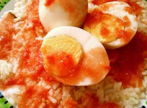 Una foto de Huevos duros
