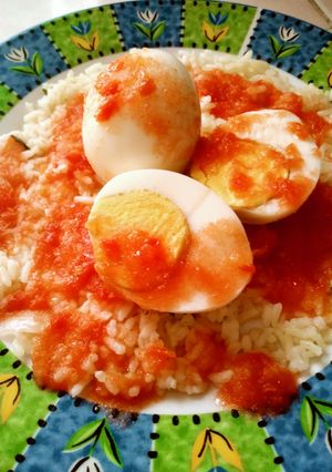 Una foto de Huevos duros