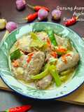 Garang Asem Ayam Kuah Susu🍲_(no bungkus daun😉)