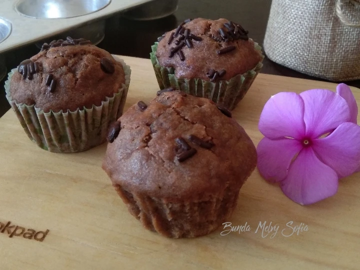 Cara Mudah Menyiapkan Resep  Muffin Pisang Kopi yang Lezat, Bisa Manjain Lidah