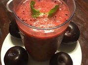 A picture of plum liquor