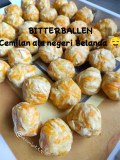 Foto resep BITTERBALLEN🍗🤤 Cemilan sehat ala negeri Belanda 🇱🇺