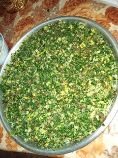 صورة لوصفة تبولة
