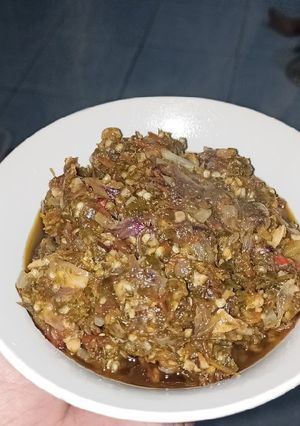 Foto resep Salmbal ijo padang