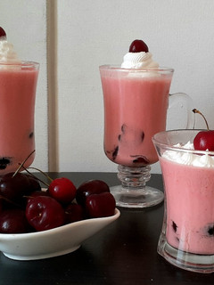 Una foto de Bavaroise de cereza