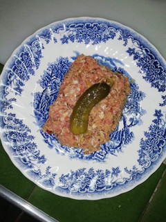 Una foto de Steak tartar