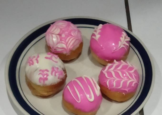 Cara Membuat Donat glaze rumahan🥰 Praktis