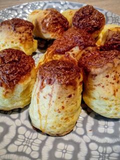 Részeges sajtos pogácsa recept fotója