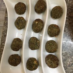 A picture of Leftover daliya kabab.