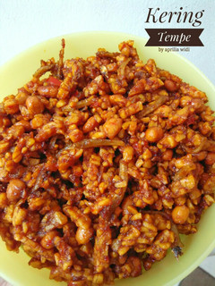 Foto resep Kering Tempe Teri Kacang #bikinramadanberkesan