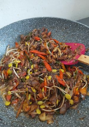 Foto resep Oseng Ikan Asin Peda