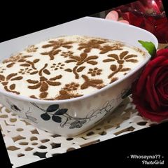 A picture of Whosayna’s Biscuit Custard Pudding.