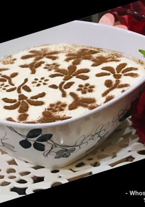 A picture of Whosayna’s Biscuit Custard Pudding.