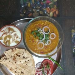 A picture of Chane ki dal.