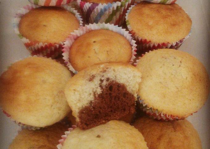 Recipe of Quick Fluffy chocolate cup cakes