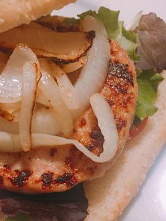 Una foto de Hamburguesa de pollo