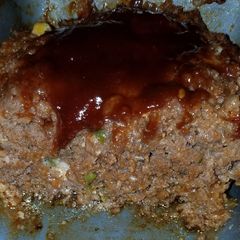 A picture of BBQ Meatloaf.