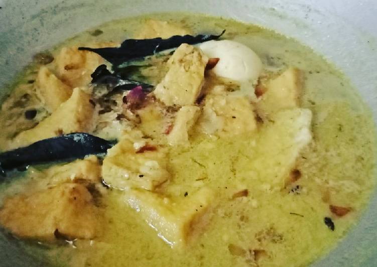 Bahan meracik Terik Tahu Telor yang Enak Banget