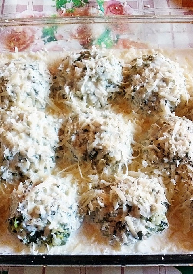 Una foto de Malfatti (acelga y ricota)