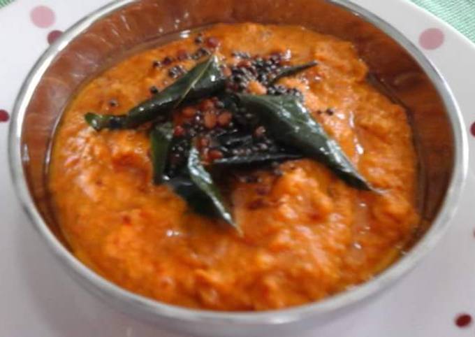 Carrot chutney