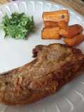 Lamb, Carrots with Carrots Top Salad