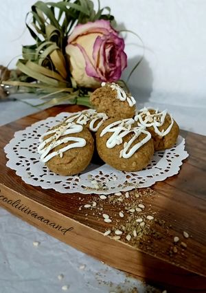 عکسی از دستور کوکی نمکی زعتر