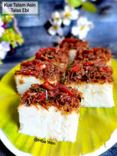 Foto resep Kue Talam Asin Talas Ebi