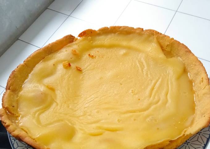 Cara membuat Pie susu teflon(takar sendok) rumahan