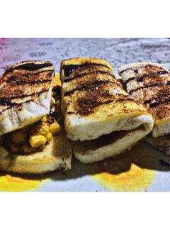 Foto resep Roti Panggang Isi Jagung