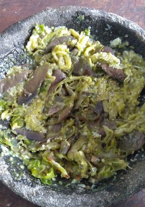 Foto resep Pecak terong